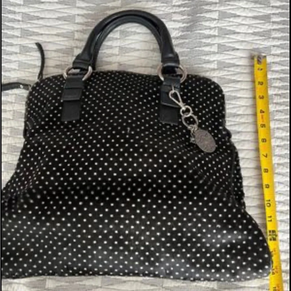Laura Di Maggie designer Polka dot leather bag - Picture 3 of 3